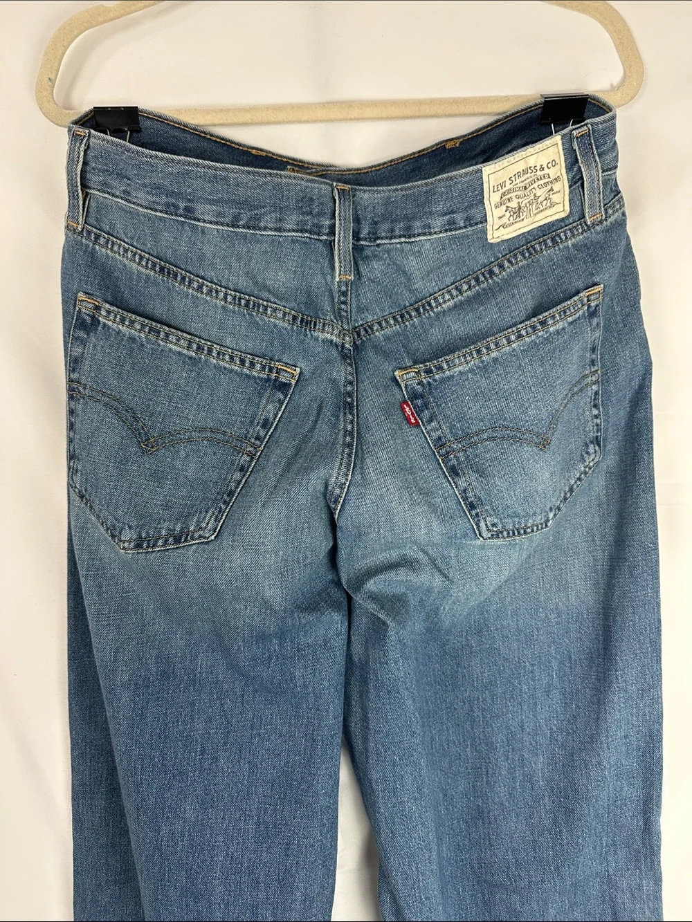 Levi's Premium Men's Blue Straight-Leg Jeans W31 L33